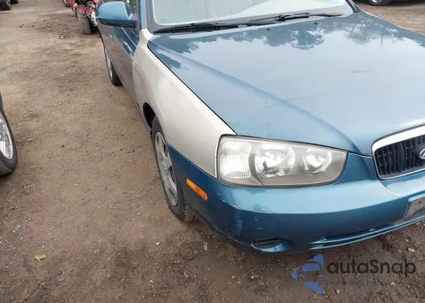 2003 Hyundai Elantra Gls/Gt из США, поврежденный, VIN KMHDN45D13U495291